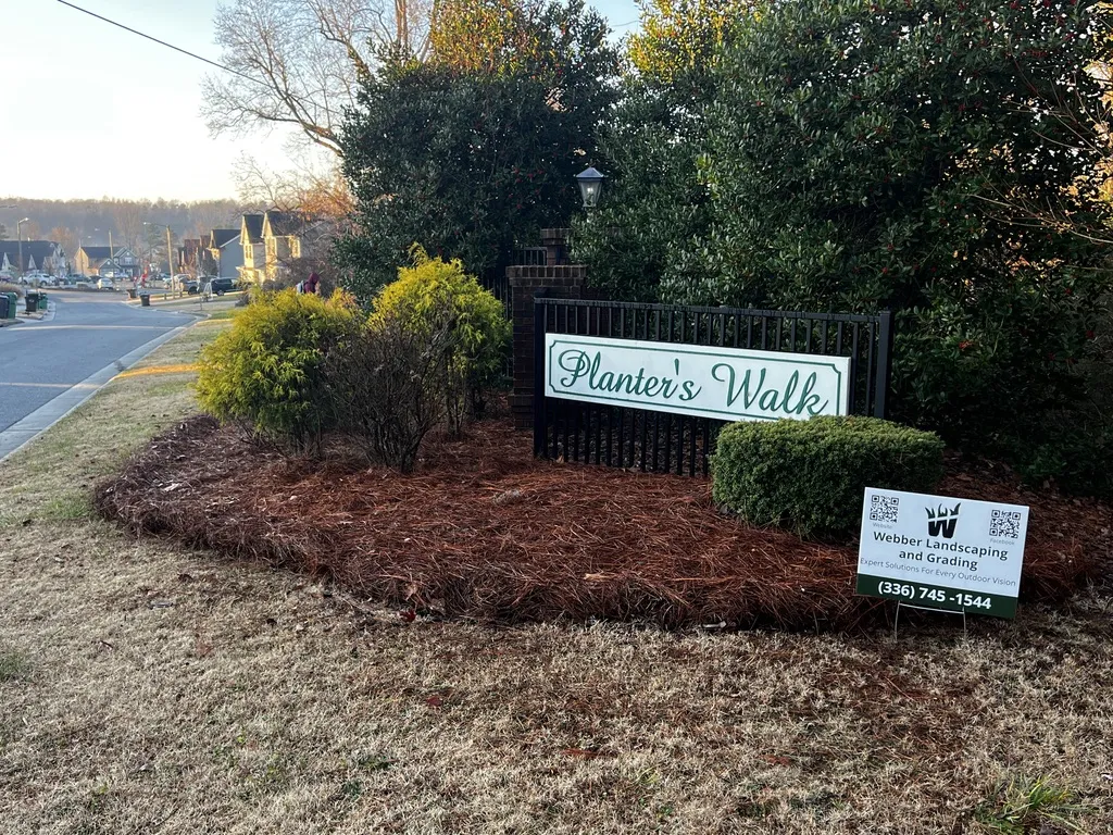 Commercial landscaping by Webber Landscaping